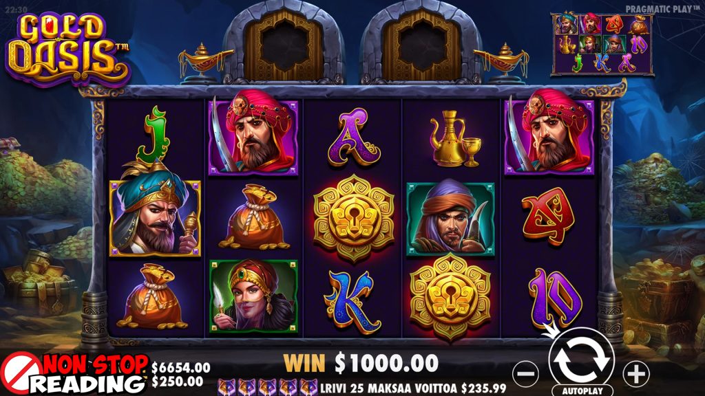 Gold Oasis Menang Cuan Besar dengan Slot Deposit OVO!