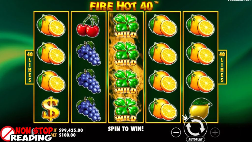Ruby8000 Paylines Seru Selalu Hits dalam Fire Hot 40
