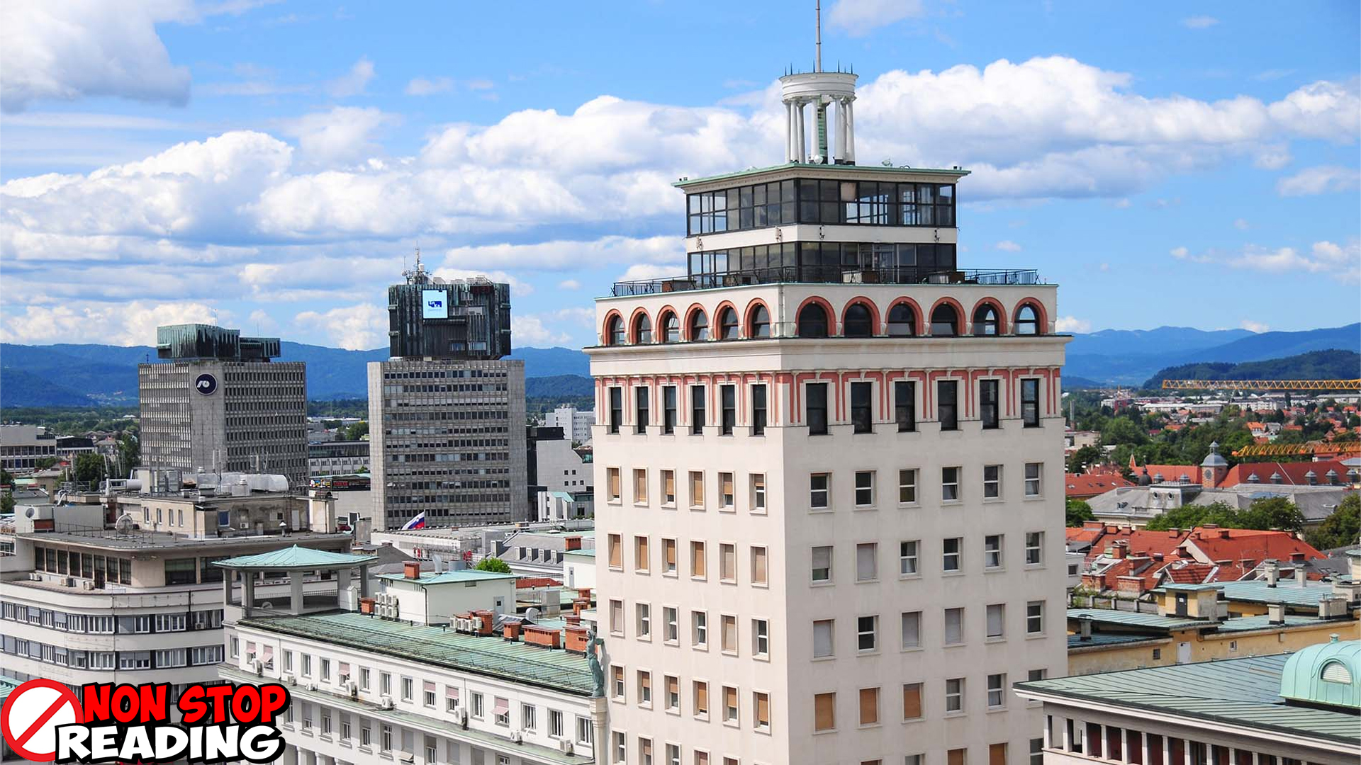Nebotičnik Pencakar Langit Legendaris 3 Jantung Ljubljana