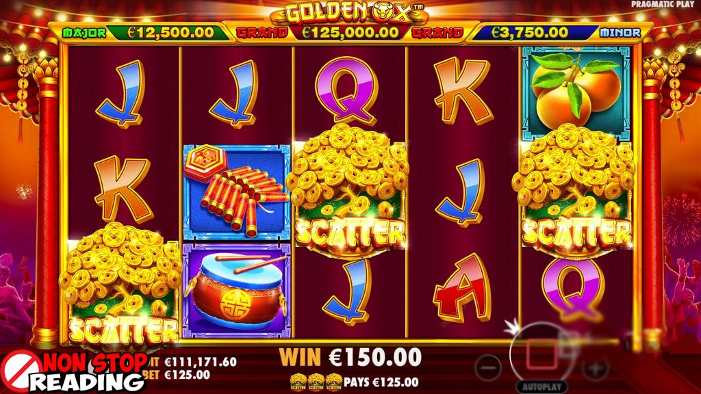 Golden ox Mistis Mesir Terbuka Ruby8000