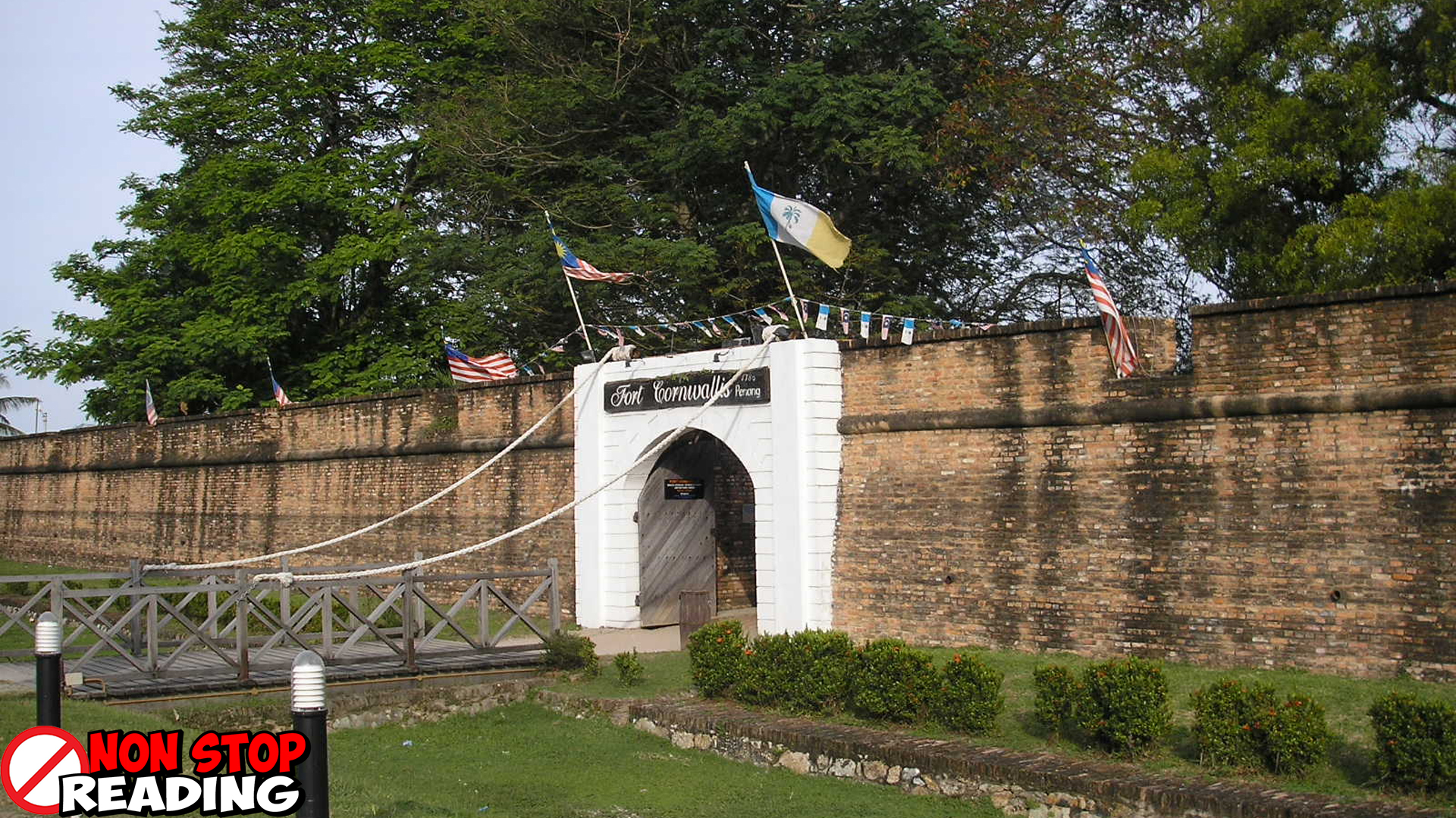 Fort Cornwallis 1 Benteng Tua Masih Berdiri di Penang