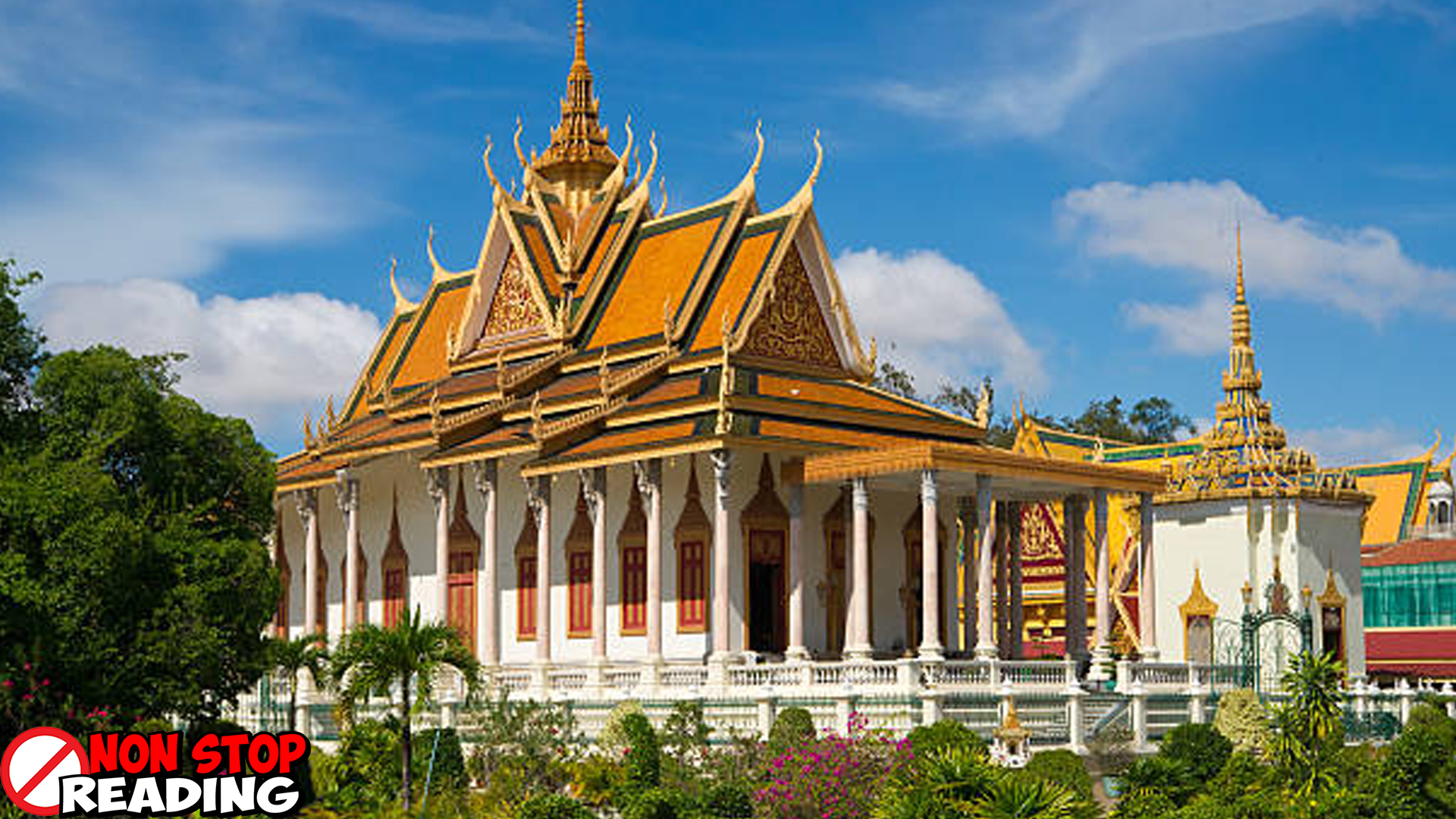 Silver Pagoda Permata Kamboja Penuh 6 Berkilauan!