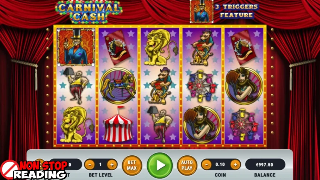 Progressive Carnival Cash 600 Nilainya Fantastis