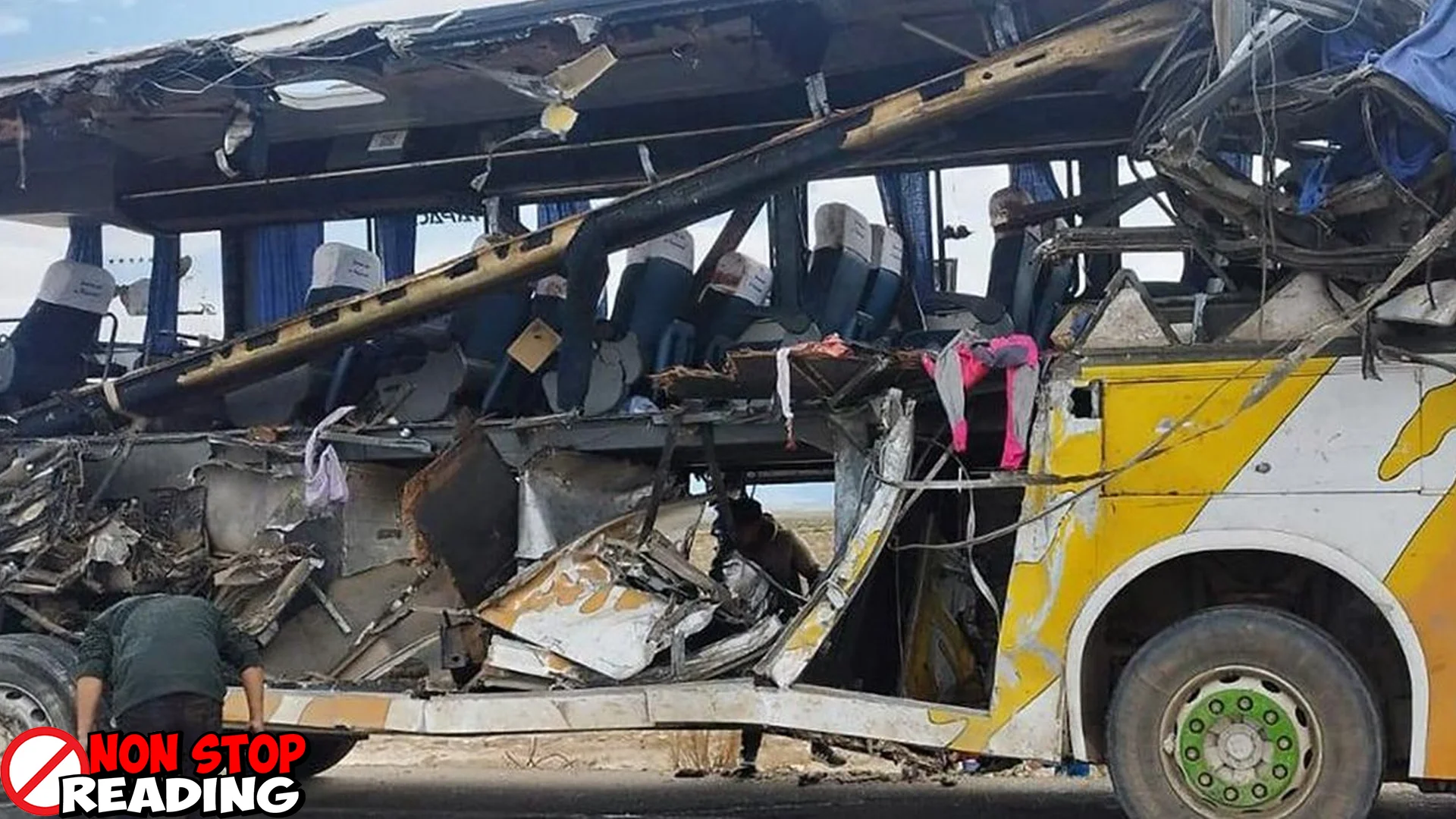 Adu Banteng Maut: 2 Bus Tabrakan, 46 Jiwa Melayang