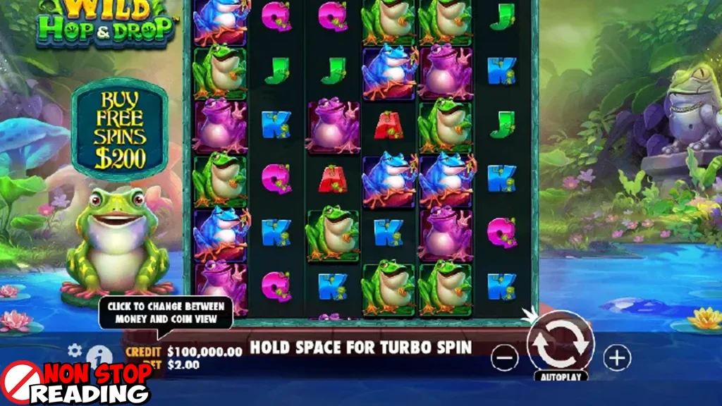 Game Wild Hop & Drop 100x Santai, Duit Mili Ora Enteni!