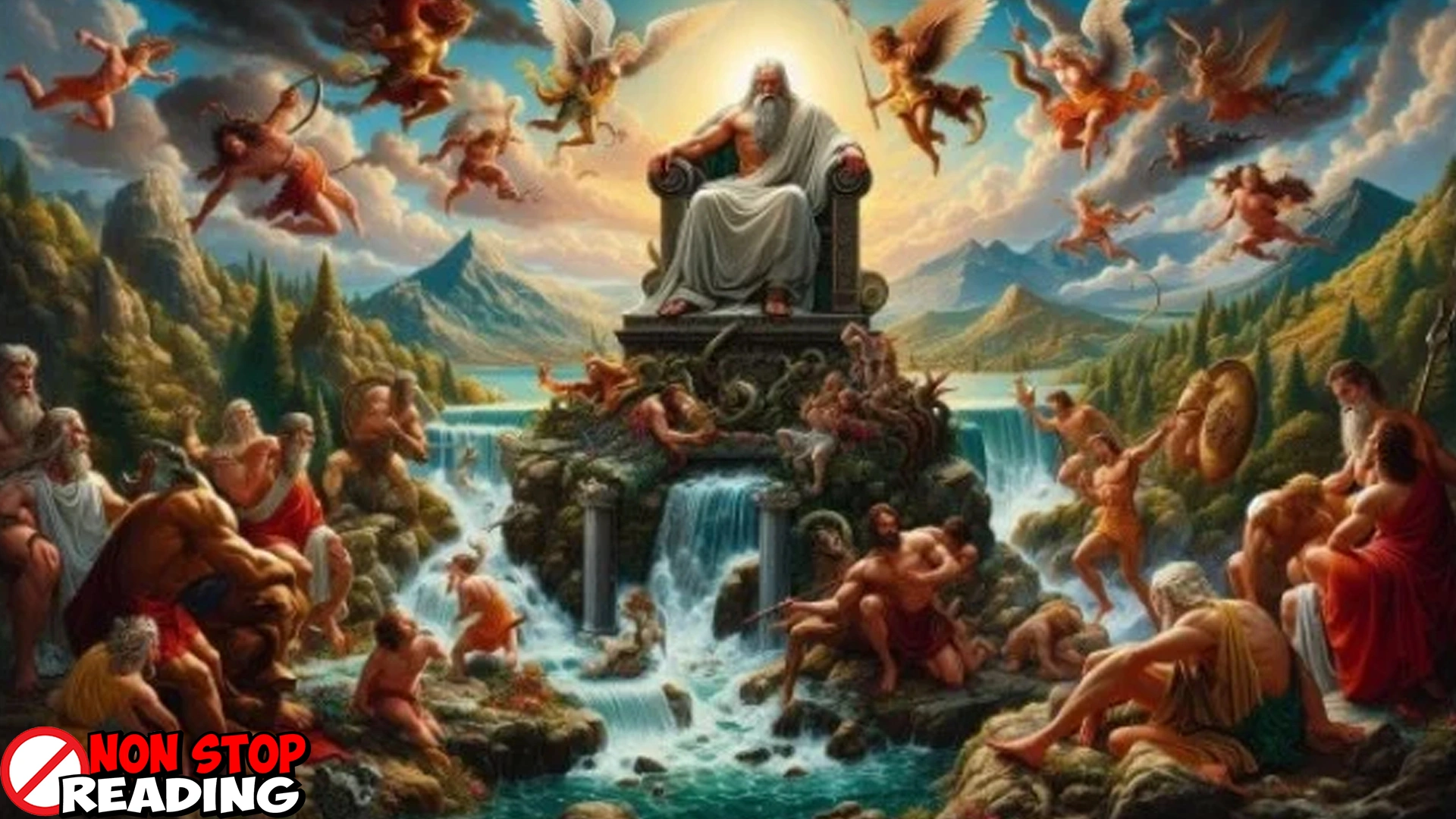 Raja Olympus dalam 33 Mitologi Yunani, Jos!